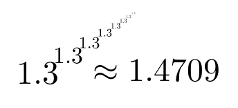 1.3 three-knuthed to the infinite power
